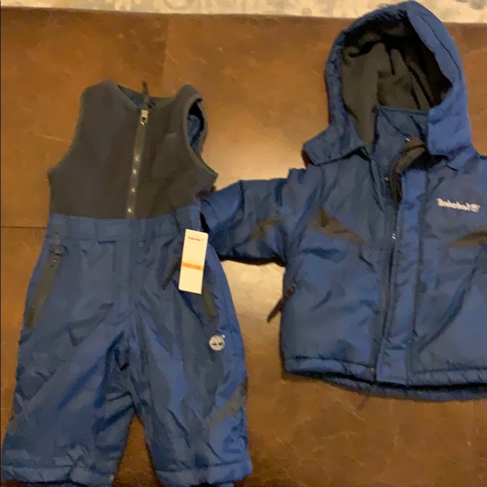 Timberland 2 piece winter jacket and snow pants